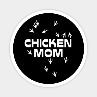 Chicken Mom - Neutral Magnet